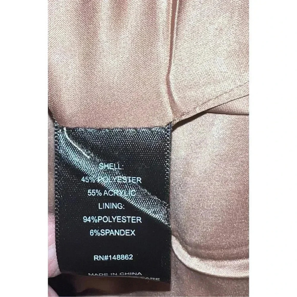 Torrid peacock jacket tan plus size 3 Preppy Momcore Normcore Casual Winter - Picture 6 of 6